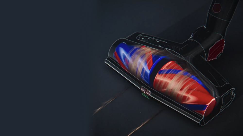 Čistilna glava All Floor Cones Sense odstrani dolge lase s trdih tal.