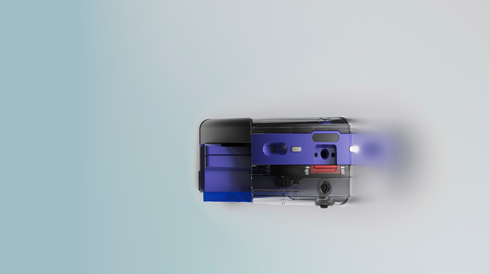 Optični senzorji in senzor LiDAR na robotskem sesalniku Dyson Spot+Scrub Ai